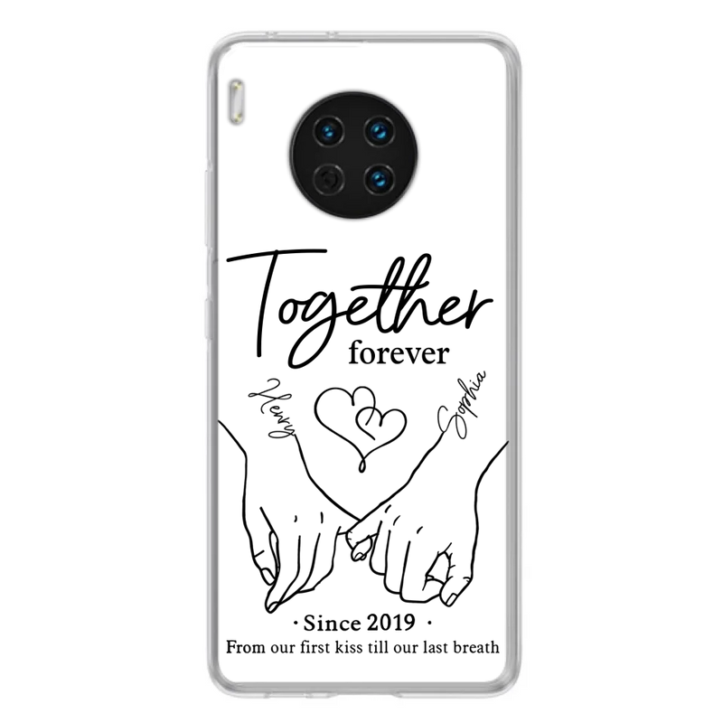 Custom Personalized Couple Phone Case For Xiaomi/ Oppo/ Huawei - Gift Idea For Couple - Together Forever