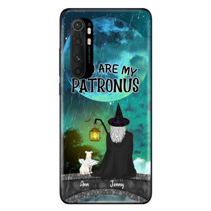 Personalized Witchy Phone Case - Up to 2 Girls and 4 Pets - You Are My Patronus - 4UM2XW