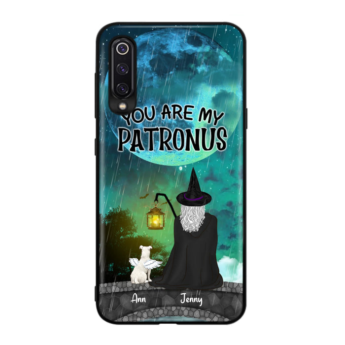 Personalized Witchy Phone Case - Up to 2 Girls and 4 Pets - You Are My Patronus - 4UM2XW