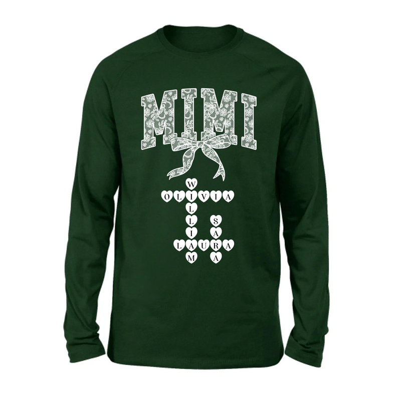 Personalized Grandma Unisex T-shirt/Sweatshirt/Long Sleeve/Hoodie - Gift Idea For Mother's Day/Mom/Grandma/Nana