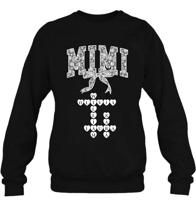 Personalized Grandma Unisex T-shirt/Sweatshirt/Long Sleeve/Hoodie - Gift Idea For Mother's Day/Mom/Grandma/Nana