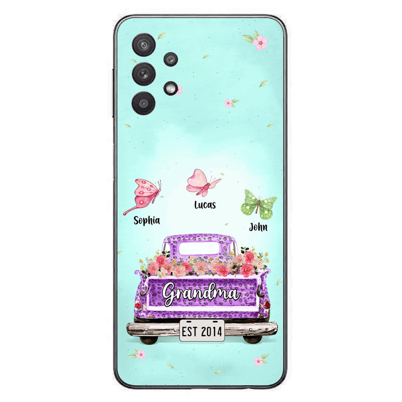 Custom Personalized Grandma Phone Case - Gift Idea For Grandma/ Mom - Case For iPhone/ Samsung