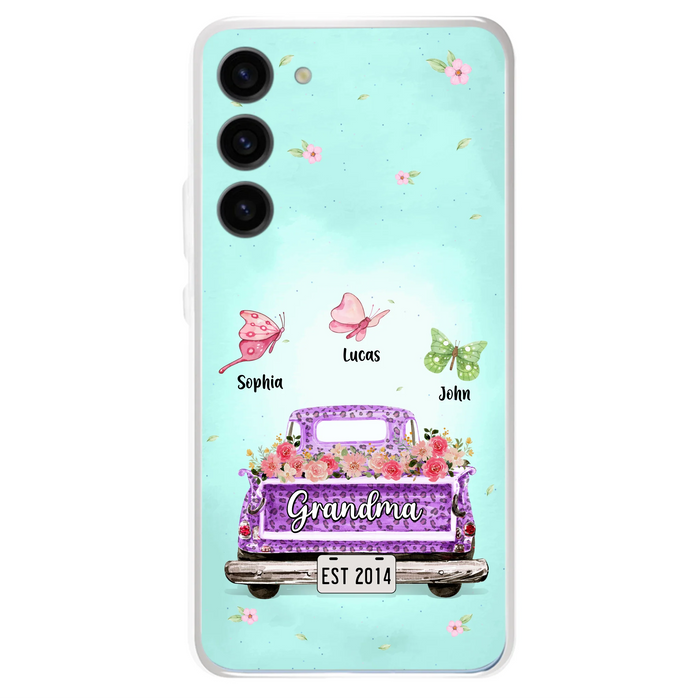 Custom Personalized Grandma Phone Case - Gift Idea For Grandma/ Mom - Case For iPhone/ Samsung