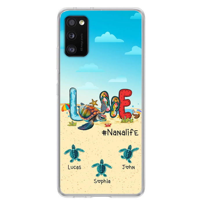 Custom Personalized Grandma Phone Case - Gift Idea For Grandma/ Mom - Case For iPhone/ Samsung - Nanalife