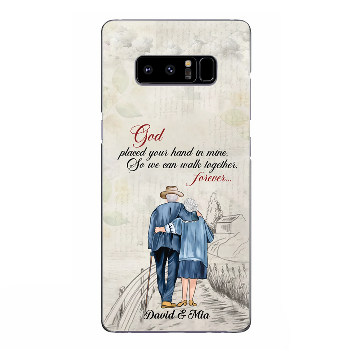 Personalized Old Couple Phone Case - Best Gift For Couple - Case For iPhone And Samsung