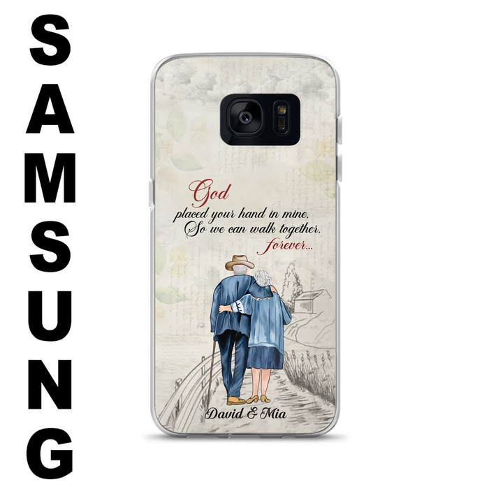 Personalized Old Couple Phone Case - Best Gift For Couple - Case For iPhone And Samsung