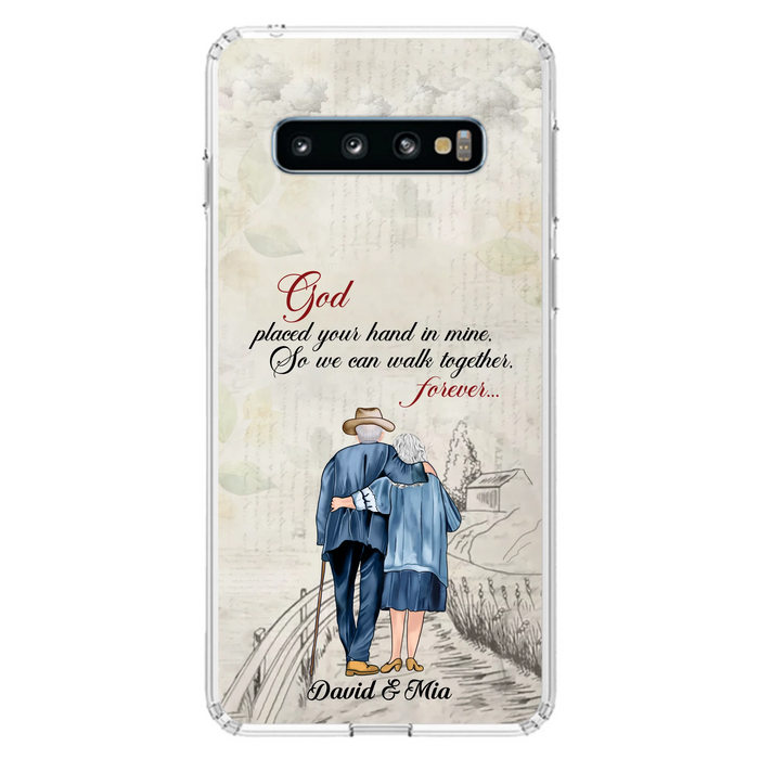 Personalized Old Couple Phone Case - Best Gift For Couple - Case For iPhone And Samsung