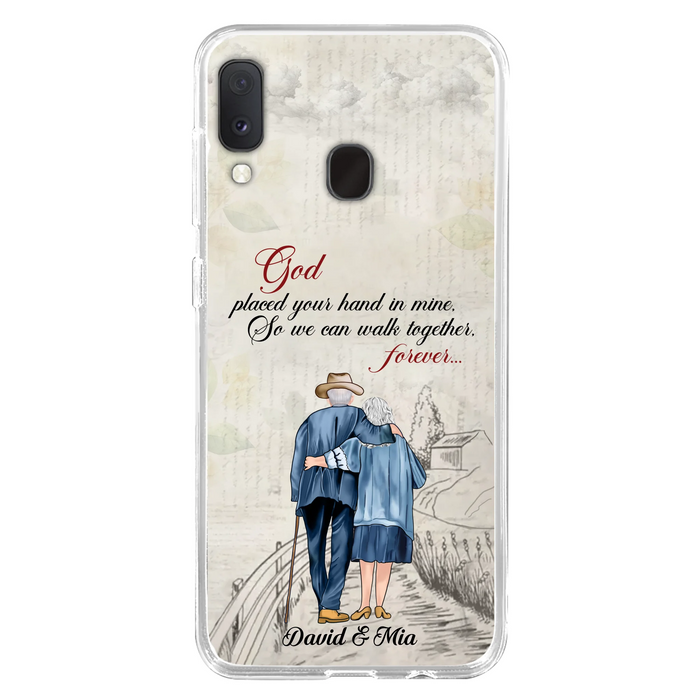 Personalized Old Couple Phone Case - Best Gift For Couple - Case For iPhone And Samsung