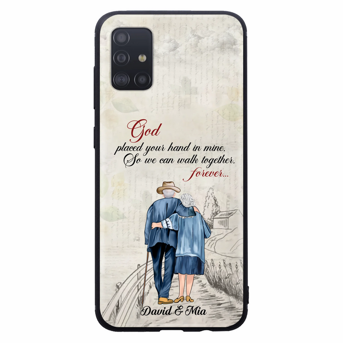 Personalized Old Couple Phone Case - Best Gift For Couple - Case For iPhone And Samsung