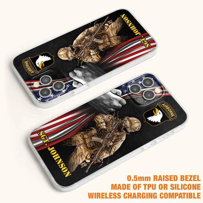 Custom Personalized Veteran Phone Case - Gift Idea For Veteran - Case For iPhone And Samsung