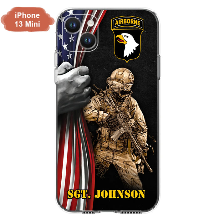 Custom Personalized Veteran Phone Case - Gift Idea For Veteran - Case For iPhone And Samsung