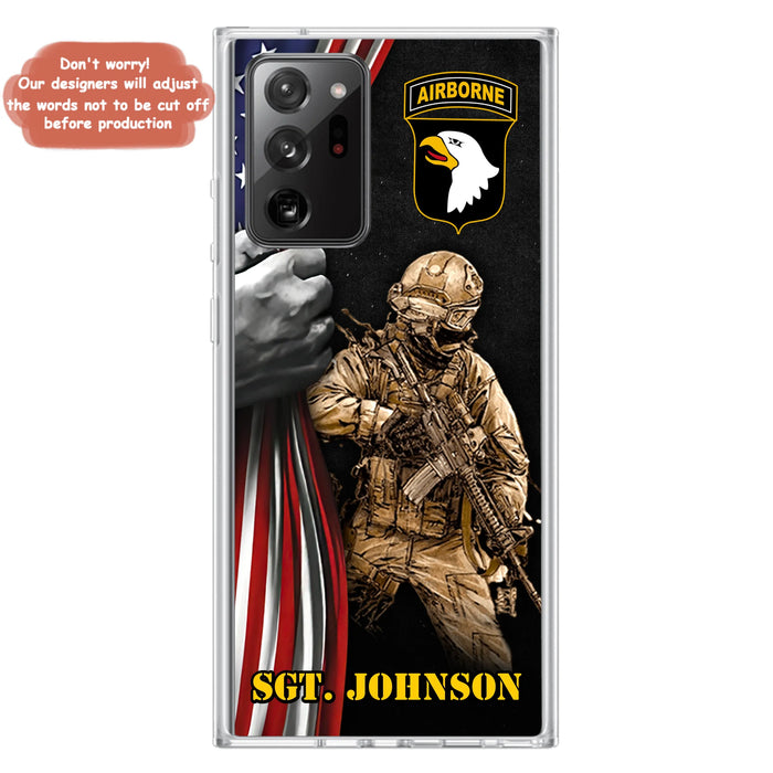 Custom Personalized Veteran Phone Case - Gift Idea For Veteran - Case For iPhone And Samsung