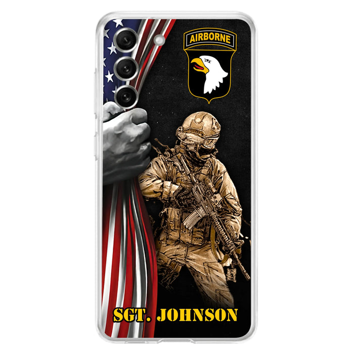 Custom Personalized Veteran Phone Case - Gift Idea For Veteran - Case For iPhone And Samsung