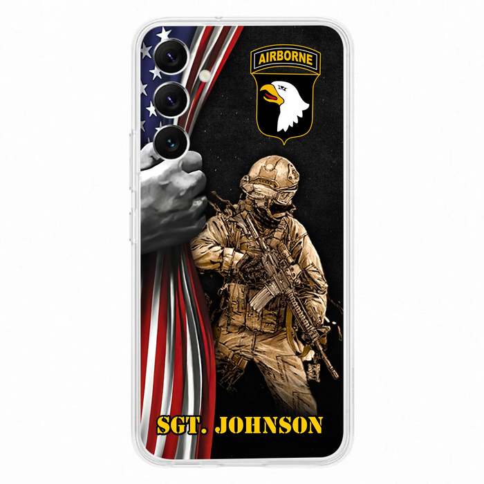 Custom Personalized Veteran Phone Case - Gift Idea For Veteran - Case For iPhone And Samsung