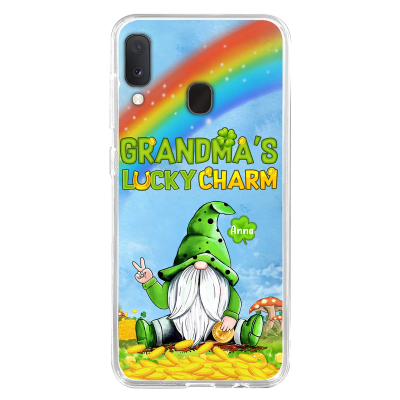 Custom Personalized iPhone Case/Samsung Case - Gift for Grandmother - Grandma's Lucky Charms Phone Case - Up to 6 Grandkids
