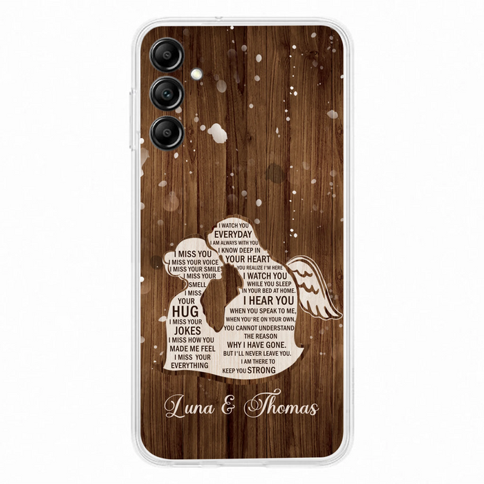 Custom Personalized I Miss Your Voice Memorial Phone Case - Memorial Gift Idea For Couple - Case For iPhone And Samsung