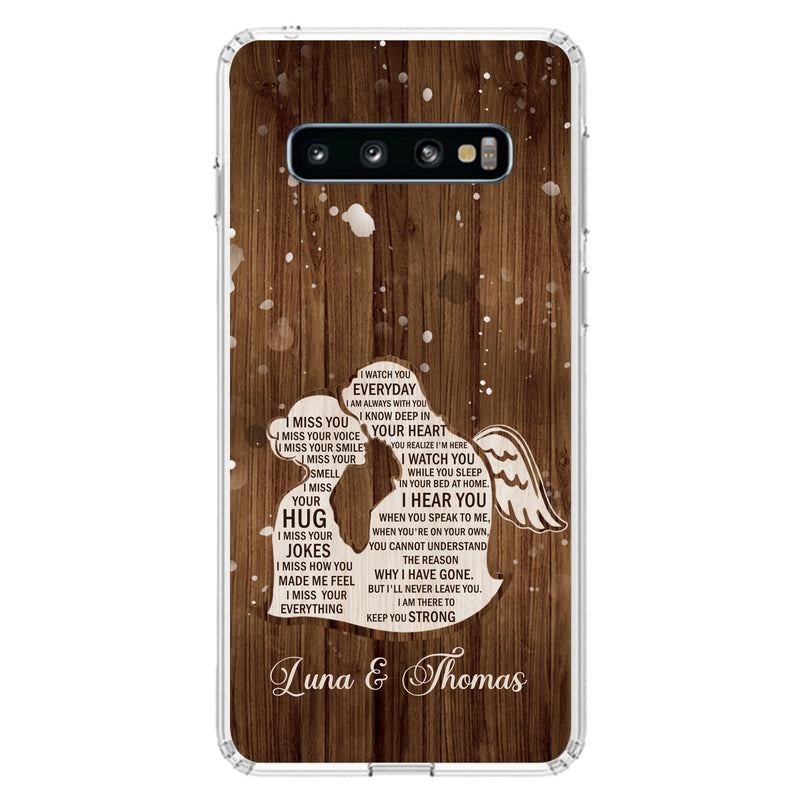 Custom Personalized I Miss Your Voice Memorial Phone Case - Memorial Gift Idea For Couple - Case For iPhone And Samsung