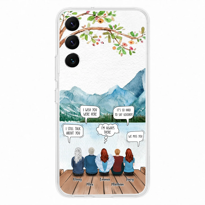 Custom Personalized Memorial Phone Case - Upto 5 People - Best Gift For Family - Case For Iphone & Samsung