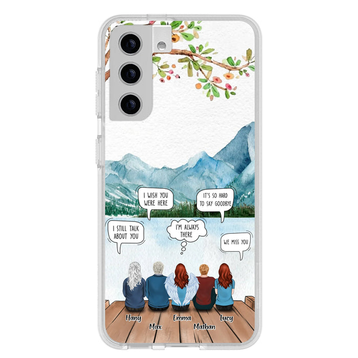Custom Personalized Memorial Phone Case - Upto 5 People - Best Gift For Family - Case For Iphone & Samsung
