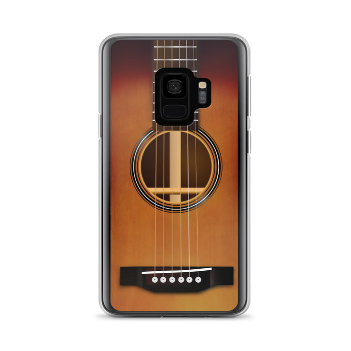 Custom Personalized Acoustic/Electric Guitar Phone Case - Best Gift For Guitarist - Case For iPhone And Samsung