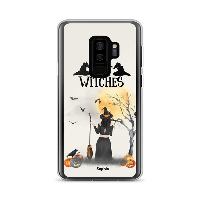 Custom Personalized Witchy Friends Phone Case - Gift For Best Friends with up to 3 Witches - Best Witches