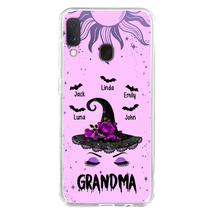 Personalized Grandma Witch Phone Case -
Upto 5 Kid's Name - Best Gift For Grandma- Grandma,Gigi,Nana,Mama,Gigi