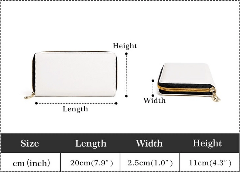 Personalized Grandma Long Wallet - Mother's Day Gift Idea For Mom/ Grandma with up to 6 Kids - My Greatest Blessing Call Me Grandma