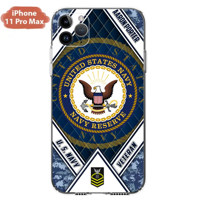 Custom Personalized Veteran Phone Case - Gift Idea For Veteran - Case For iPhone And Samsung