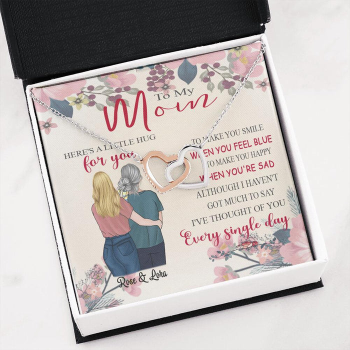 Personalized Necklace - Best Gift For Mother's Day from Daughter - IWJMRF