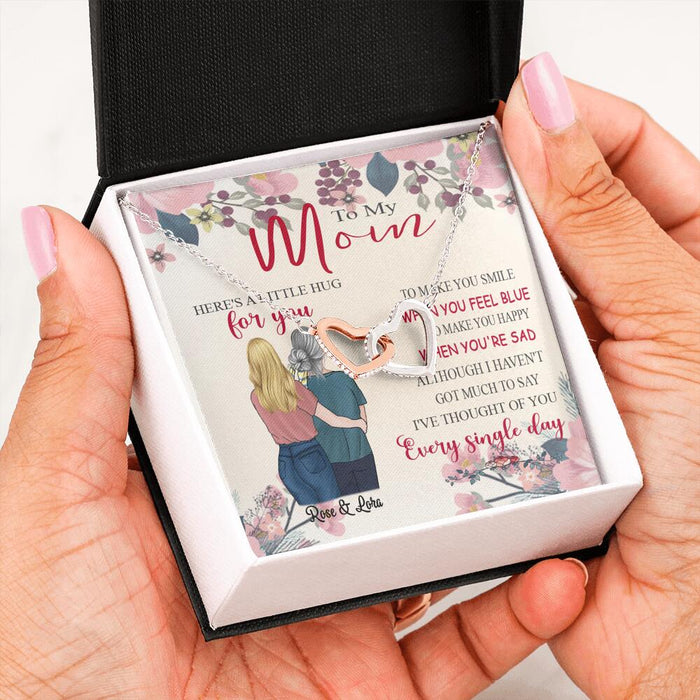 Personalized Necklace - Best Gift For Mother's Day from Daughter - IWJMRF