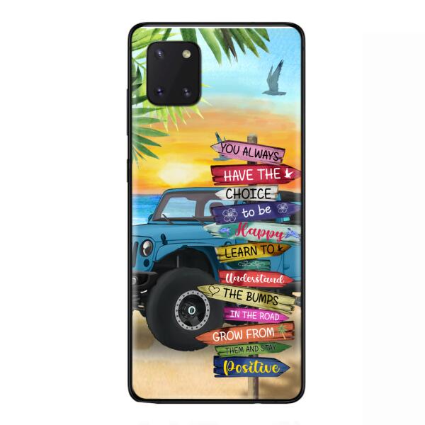 Personalized Off-road SUVs Phone Case - Case For iPhone, Samsung and Xiaomi - You Always Have The Choice To Be Happy