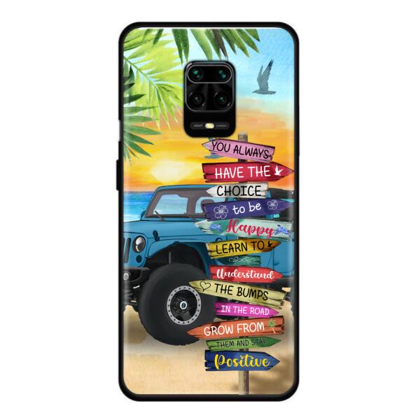 Personalized Off-road SUVs Phone Case - Case For iPhone, Samsung and Xiaomi - You Always Have The Choice To Be Happy