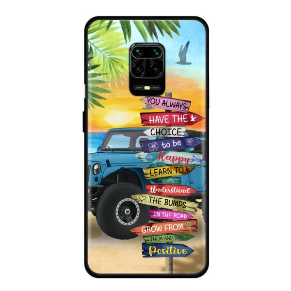 Personalized Off-road SUVs Phone Case - Case For iPhone, Samsung and Xiaomi - You Always Have The Choice To Be Happy